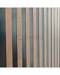 PIVOT RAIL4 - porte pivotante en aluminium avec lames verticales en profilés d'aluminium