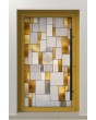 PIVOT SG2 - Porte pivotante extérieure en aluminium avec vitrage teinté personnalisé