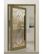 PIVOT SG4 -  Porte pivotante extérieure en aluminium avec vitrage teinté