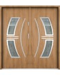 Sta Sirius Double - porte double de luxe en acier avec vitrage