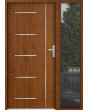 configuration personnalisée - STA porte d'entrée avec droit fixe latéral (vue de l'extérieur)