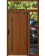 configuration personnalisée - Porte STA avec panneaux latéraux droit et supérieur (vue de l’extérieur)