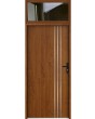 configuration personnalisée - STA porte avec panneau en verre supérieur (vue de l'extérieur)
