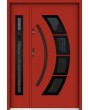 Sta Taurus Duo noir - porte d entrée avec panneau latéral