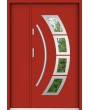 Sta Taurus Uno - porte d'entrée en acier avec panneau latéral ouvrant