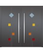 LIM Tonel double - porte principale double en aluminium