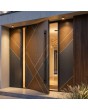 PIVOT V10 - porte pivotante avec décor bois