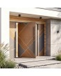 PIVOT V10 - porte pivotante avec décor bois