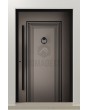 PIVOT V13 - porte d'entrée pivotante en aluminium à rayures