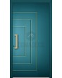 LIM V14 - porte d'entrée en aluminium à rayures