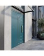 LIM V14 - porte d'entrée en aluminium à rayures