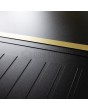 LIM V15 - porte d'entrée en aluminium avec éléments rapportés et fraisés