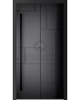 LIM V20 - porte d'entrée sécurisée à motifs géométriques