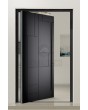 PIVOT V20 - porte pivotante en aluminium avec composition géométrique