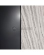 LIM V41 - porte d'entrée en aluminium recouverte d'une texture de pierre blanche