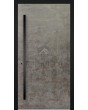 LIM V56 - porte d'entrée en aluminium recouverte de quartz fritté