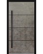 LIM V56 - porte d'entrée en aluminium recouverte de quartz fritté