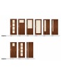 Plano IMP - porte interieur bois