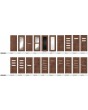 Plano SEM - porte interieur moderne
