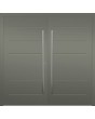 LIM W313 double / porte d'entrée française en aluminium