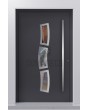 LIM W334 - porte d'entrée moderne en aluminium