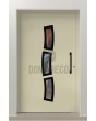 LIM W334 - porte d'entrée moderne en aluminium