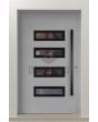 LIM W344 - porte d'entrée moderne en aluminium