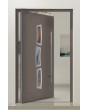 PIVOT W334 - porte d'entrée pivotante en aluminium