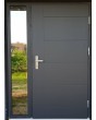 configuration personnalisée - Fargo porte d'entrée avec fixe latéral à gauche (vue de l'extérieur)