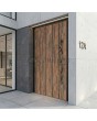 LIM WOODLINE 2 - porte d'entrée couverte Tambora Laminé haute pression imitation bois