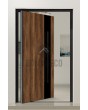 PIVOT WOODLINE 5 - porte pivotante recouverte de stratifié haute pression imitation bois Barrique Oak