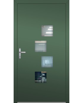 LIM 14E - porte moderne en aluminium