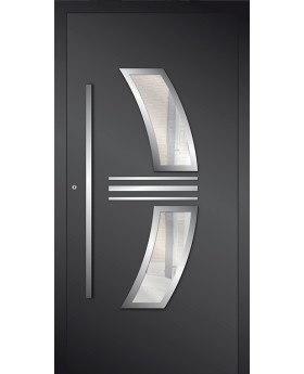 LIM AP15 - porte d entrée alu vitrée