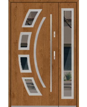 Fargo 21 DB - porte d'entrée avec lateraux