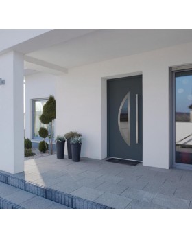 Fargo 22 - porte d entree large
Coloris: anthracite lisse; Type de verre: réflexe
