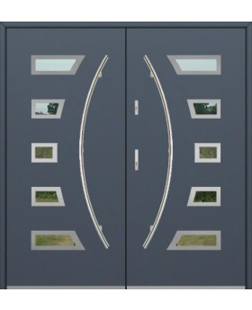 Fargo 23A double - double porte contemporaine pour entrée