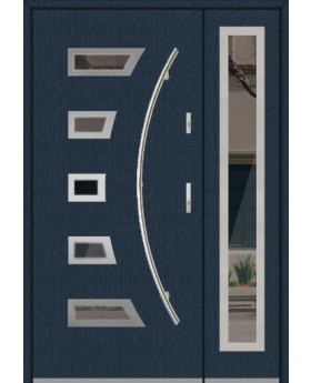 Fargo 23A DB - porte entree avec panneau latéral