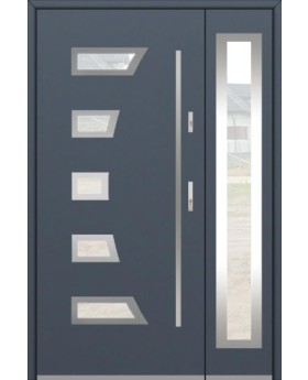Fargo 23A DB - porte entree avec panneau latéral