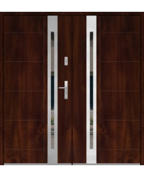 Fargo 25C double – double porte contemporaine pour entrée