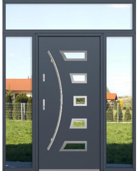 configuration personnalisée - Porte Fargo avec panneaux latéraux gauche droit et supérieur
