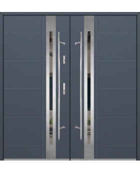 Fargo 25C double – double porte contemporaine pour entrée