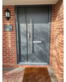 Fargo 26C DB - porte extérieur avec 1 panneau latéral