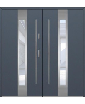 Fargo 30 double - double portes d’extérieur en acier pour commerces