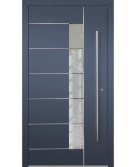 LIM AP02 - porte d’entrée contemporaine en aluminium