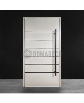 Porte pivotante blanche reynaers masterline 8