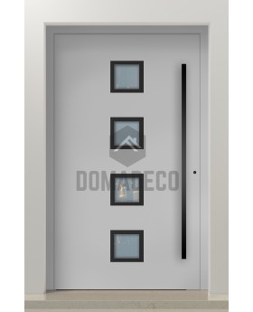 PIVOT AP08 - grande porte pivotante en aluminium avec vitrage