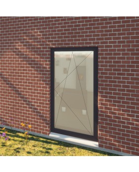 AL86-B2 - porte-fenêtre oscillo-battante simple