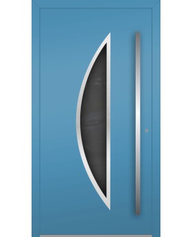 LIM Bow - porte principale vitrée en aluminium