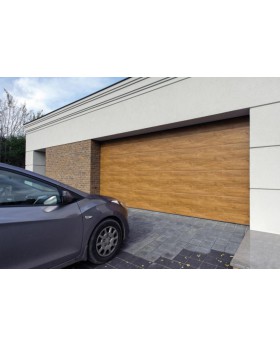 WIS E1 - porte de garage sectionnelle sans nervures