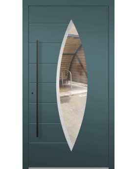 LIM C11 - porte d'entrée moderne en aluminium